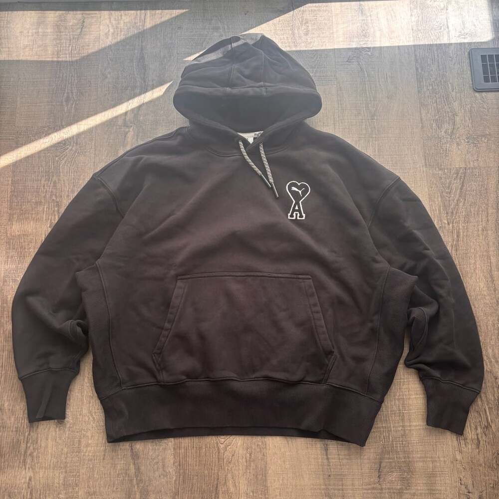 AMI x PUMA Alexandre Mattiussi Collaboration Hoodie Black XX-Large